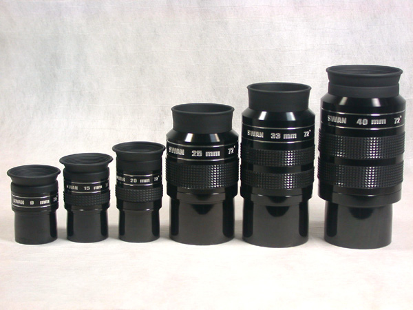 スワン（SWAN ）9mm/15mm/20mmアイピース アメリカン（31.7mm）サイズ